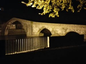 Ponte del Diavolo by night